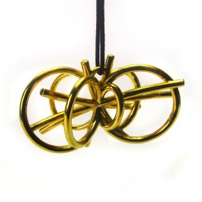 The Higgs Boson Necklace is  designed to celebrate the fascinating discoveries of science...